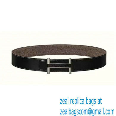 Hermes Brigde belt buckle & Reversible leather strap 38 mm 01 2023 - Click Image to Close